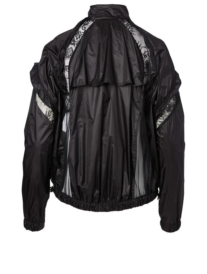 Lace Blouson Jacket