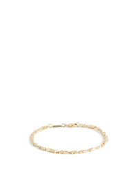 Rainbow Fireworks 18K Gold Tennis Bracelet With Diamonds