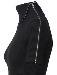 Cotton Turtleneck T-Shirt