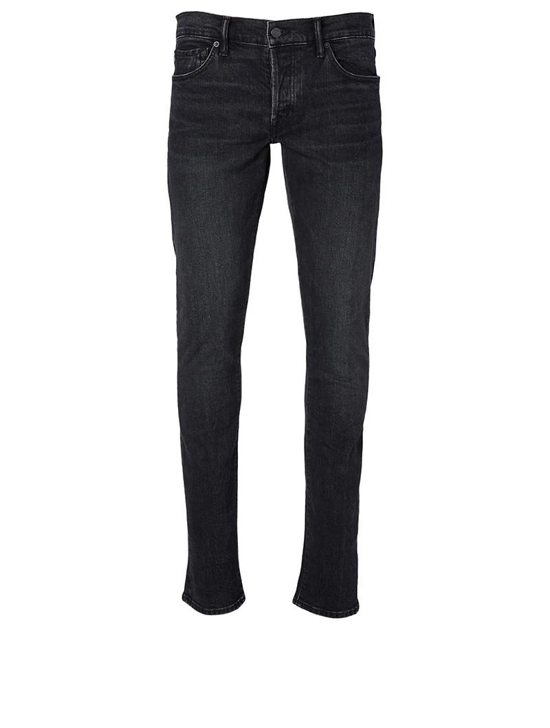 Cotton-Blend Slim-Fit Jeans
