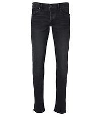 Cotton-Blend Slim-Fit Jeans