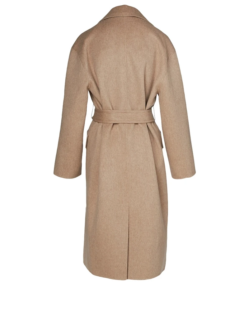 Wool And Cashmere Layered Coat