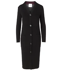 Wool And Cashmere Long Cardigan