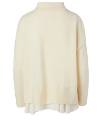 Wool And Cashmere Layered Top