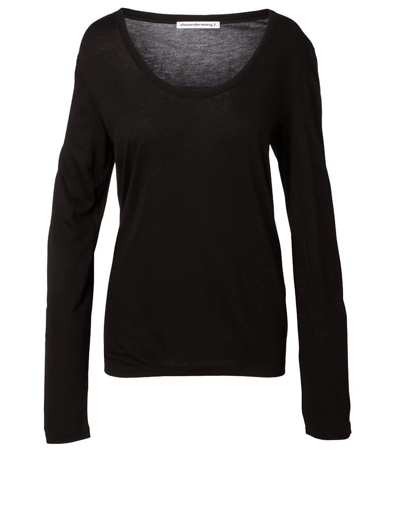Drapey Jersey Top