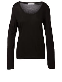 Drapey Jersey Top
