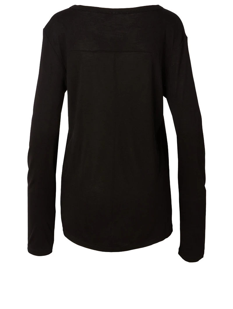 Drapey Jersey Top