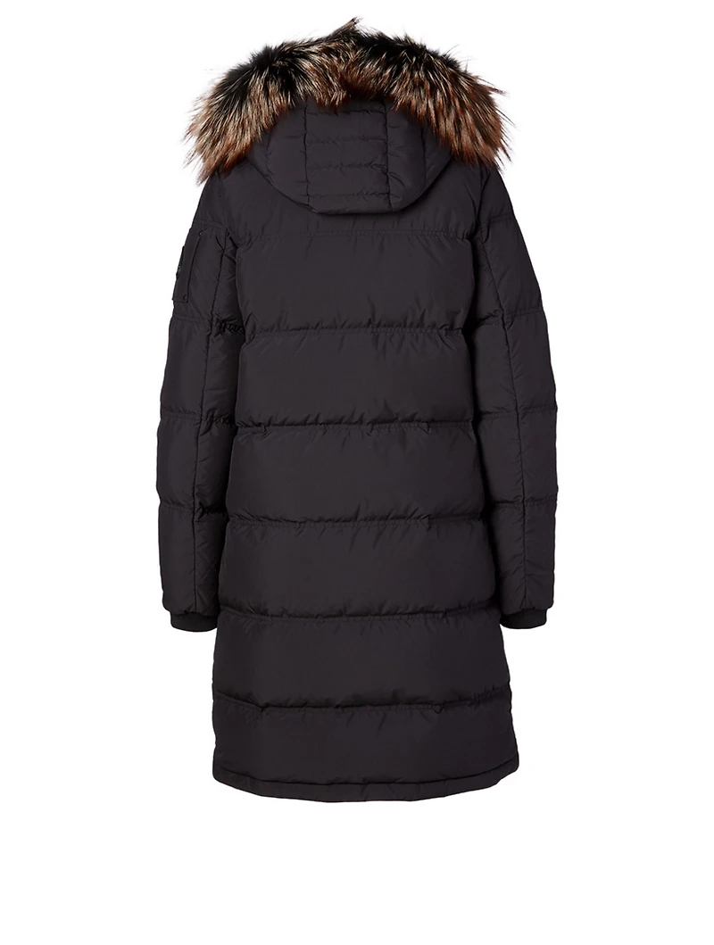 Rush Lake Down Parka With Fur Hood