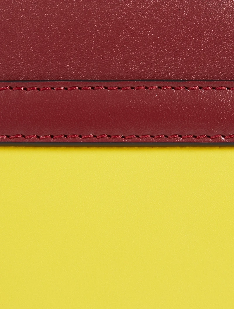 Mini Gate Colourblock Leather Bag