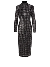 Sequin Midi Dress