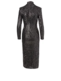 Sequin Midi Dress