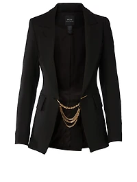 Smythe x Jenny Bird Wool-Blend Blazer