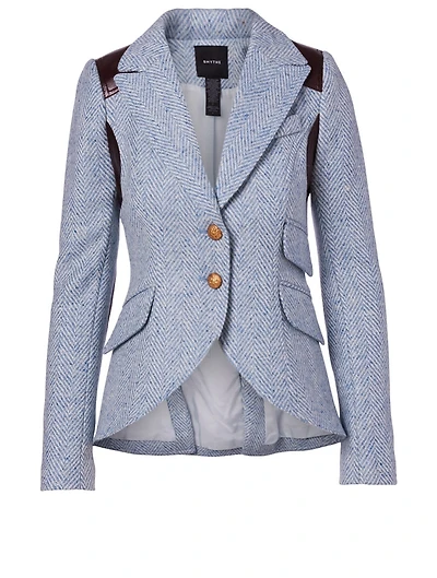 Wool-Blend Equestrian Blazer
