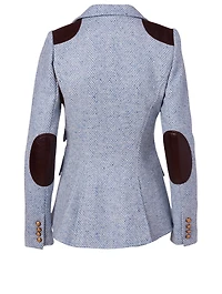 Wool-Blend Equestrian Blazer