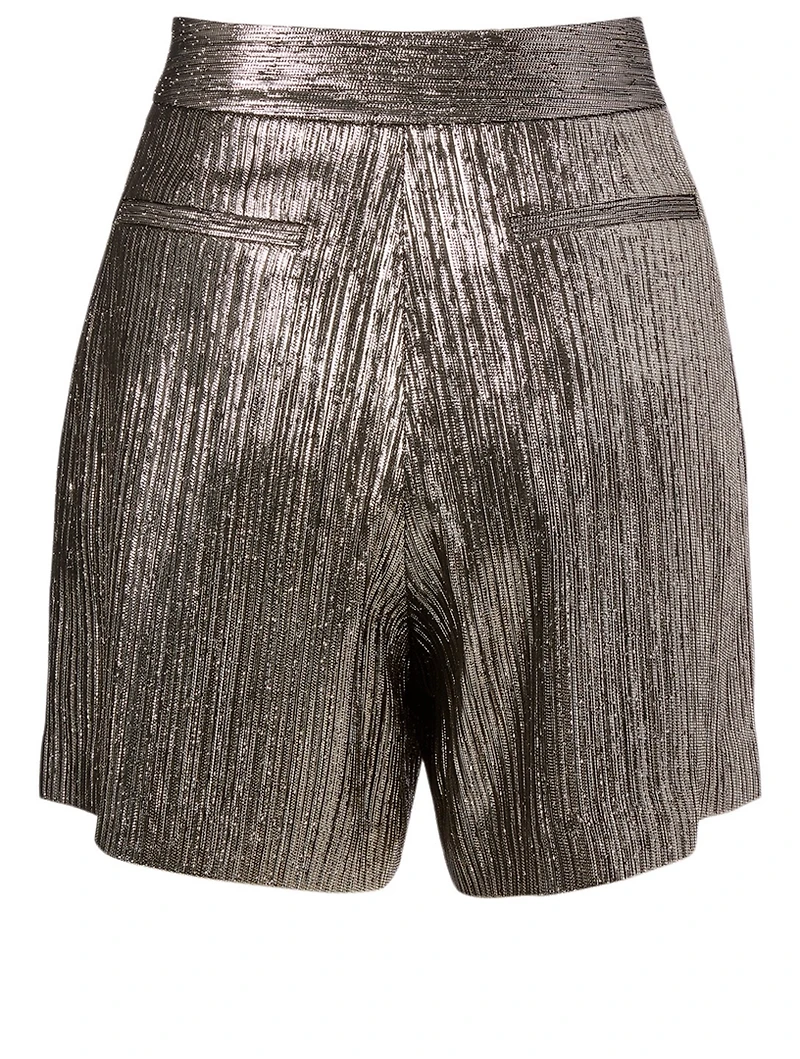 Pleated Walking Shorts