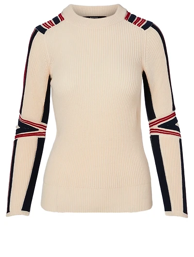 Wool-Blend Alpine Sweater
