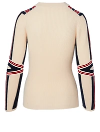 Wool-Blend Alpine Sweater