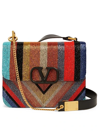 VSling Beaded Silk Bag