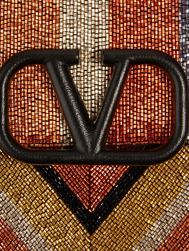 VSling Beaded Silk Bag