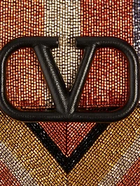 VSling Beaded Silk Bag