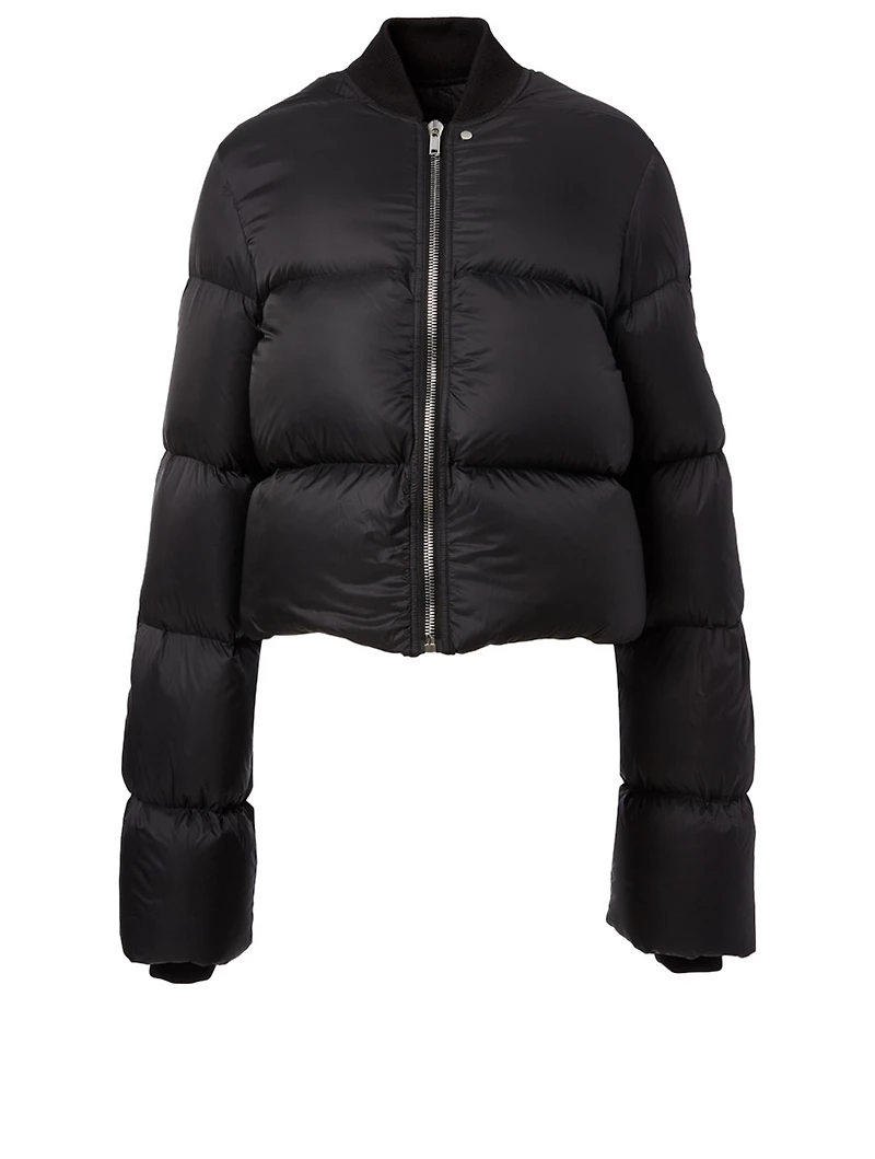 Cropped Duvet Coat