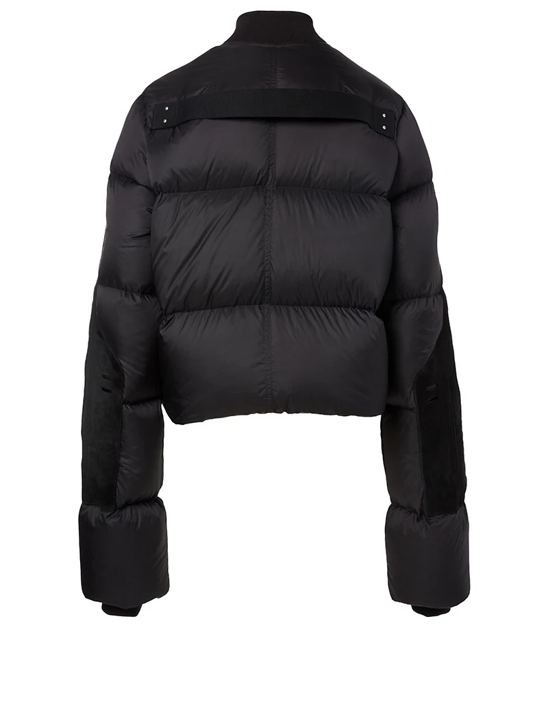 Cropped Duvet Coat