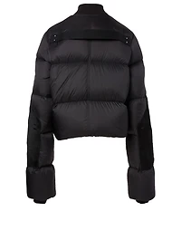 Cropped Duvet Coat
