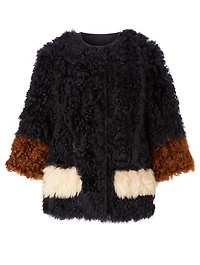 Shearling Reversible Coat