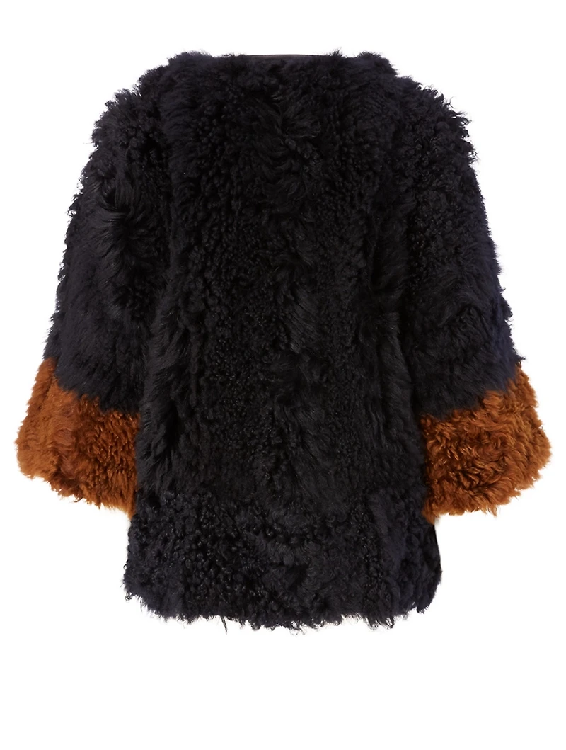 Shearling Reversible Coat