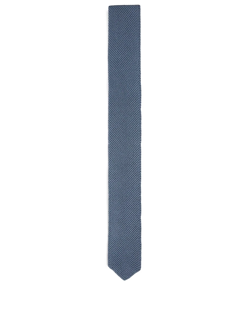 Knit Silk Tie