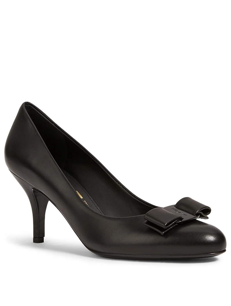 Carla 70 Leather Pumps