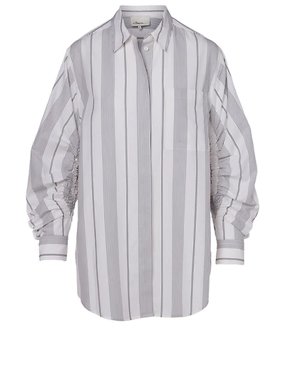 Cotton Shirt Stripe Print