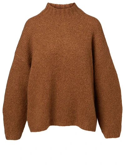 Wool Mockneck Sweater