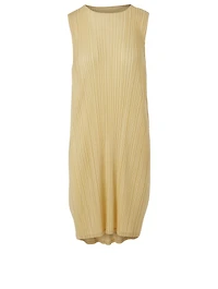Pleated Shift Dress