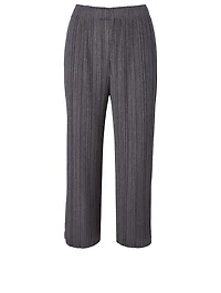 Pleated Wide-Leg Pants