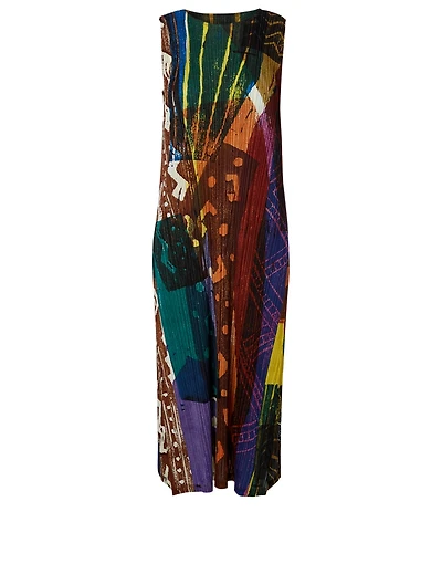 Printed Sleeveless Dress