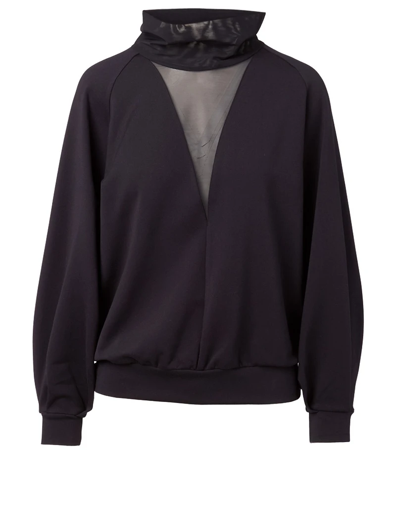 Bass Mesh-Insert Sweatshirt
