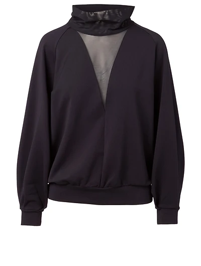 Bass Mesh-Insert Sweatshirt