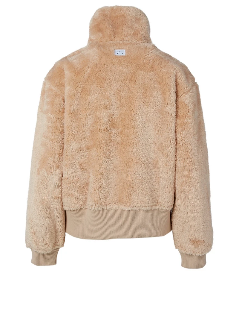 Duray Quarter-Zip Teddy Sweatshirt