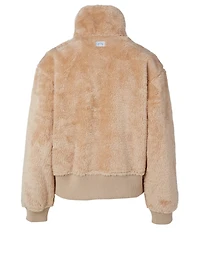 Duray Quarter-Zip Teddy Sweatshirt