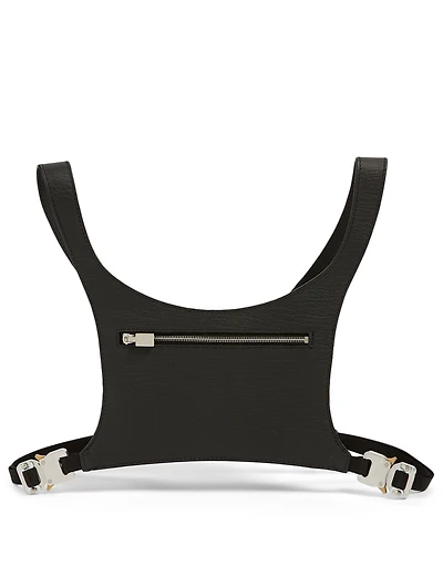 Minimal Leather Chest Rig