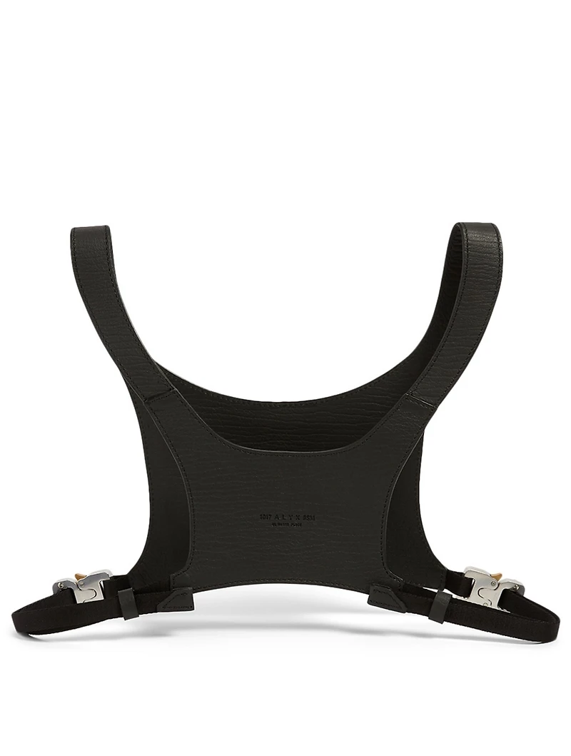 Minimal Leather Chest Rig