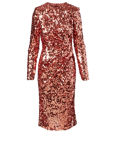 Sequin Midi Dress