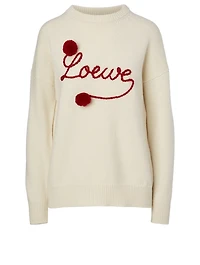 Wool Pom Sweater