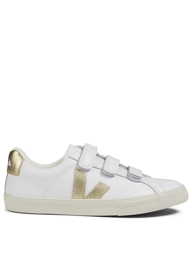 V-Lock Leather Sneakers