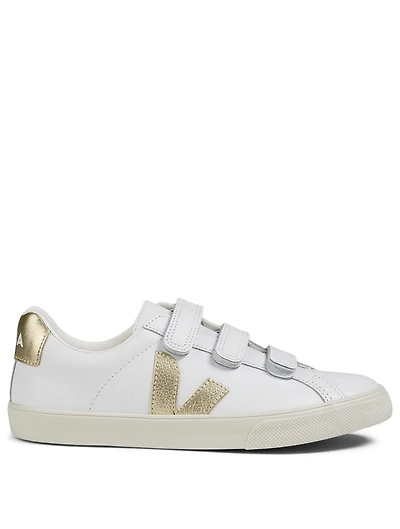 V-Lock Leather Sneakers