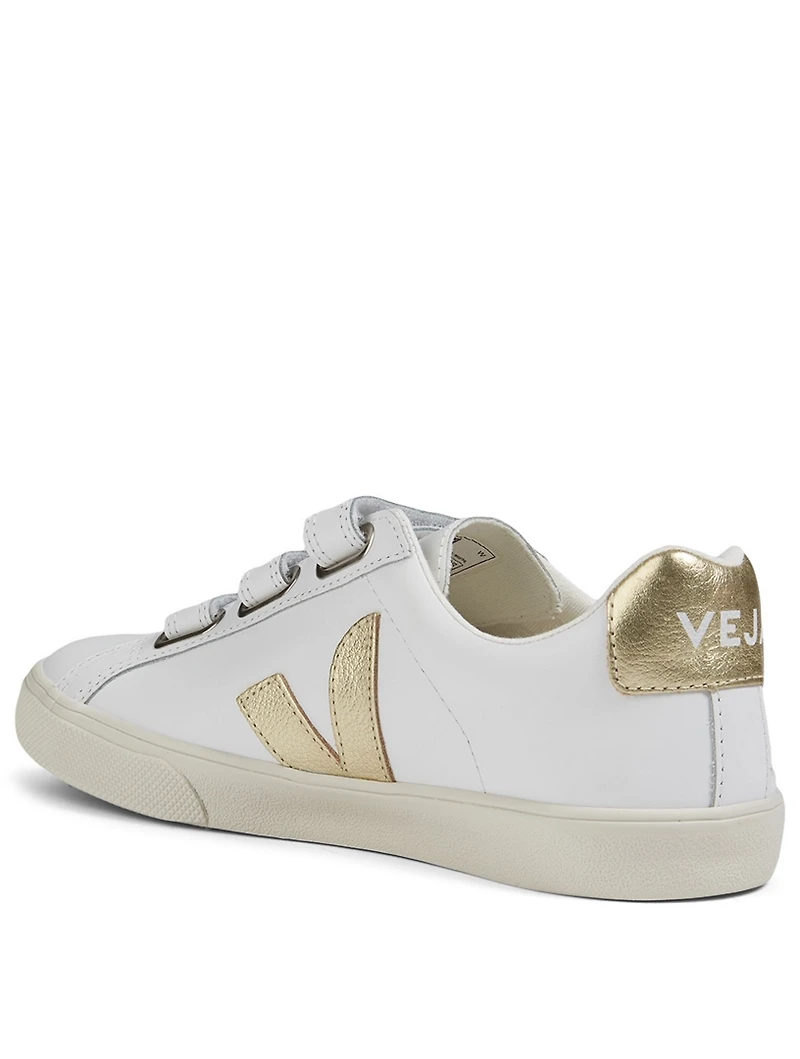 V-Lock Leather Sneakers