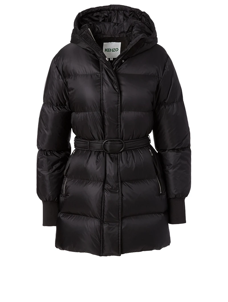 Belted Puffer Jacket