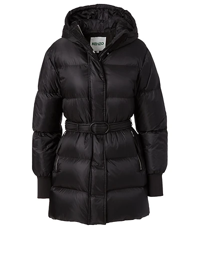 Belted Puffer Jacket