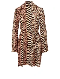 Yai Mini Dress Animal Print